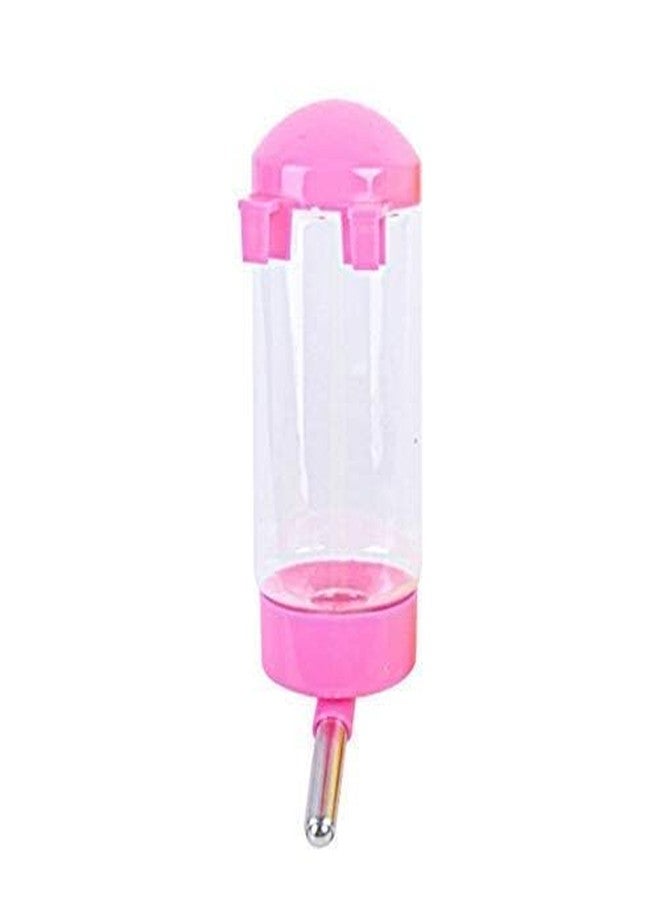 KittuPet Automatic Hanging 500Ml Water Bottle and Food Feeder Bowl with Elevator Slide bar for Dog & Cat (Color May Vary, Small) - Image 2